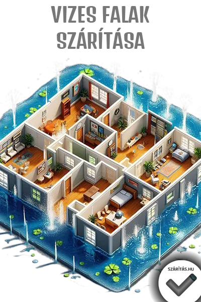 Vizes fal szárítása, falszárítás