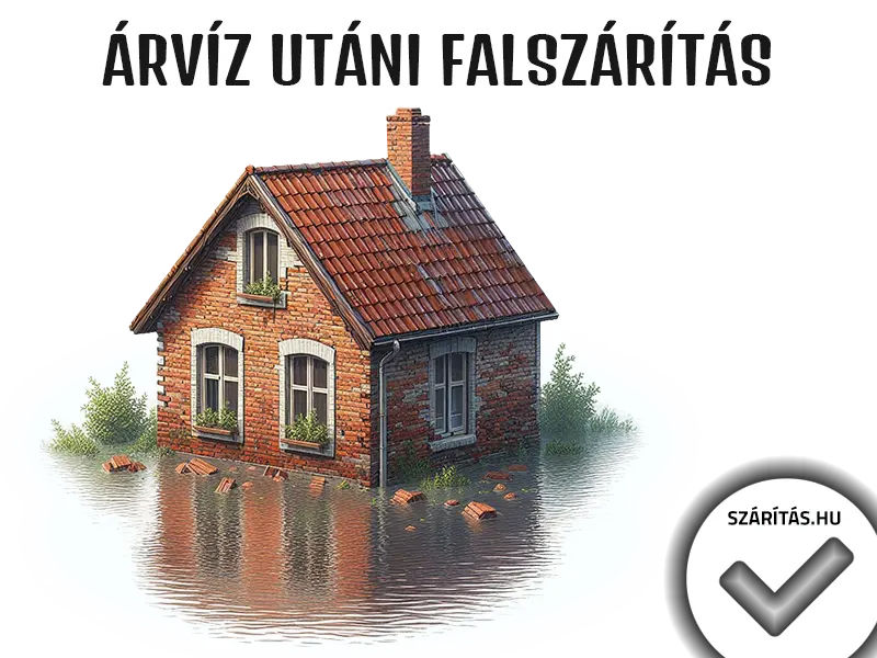 Árvízkárosult ház