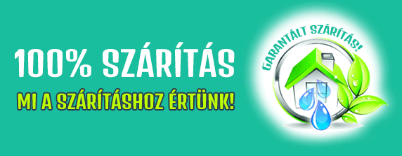 Mi a szárításhoz értünk! 100% SZÁRÍTÁS