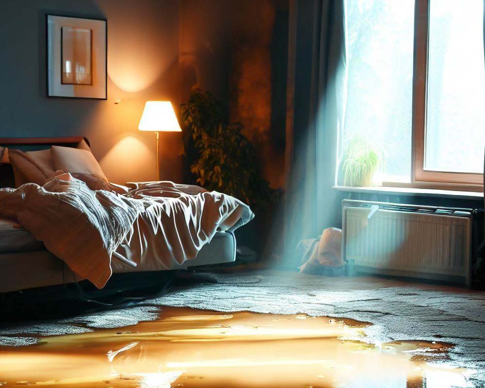 Beázás, csőtörés szárítás