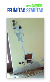 Felújítás szárítás