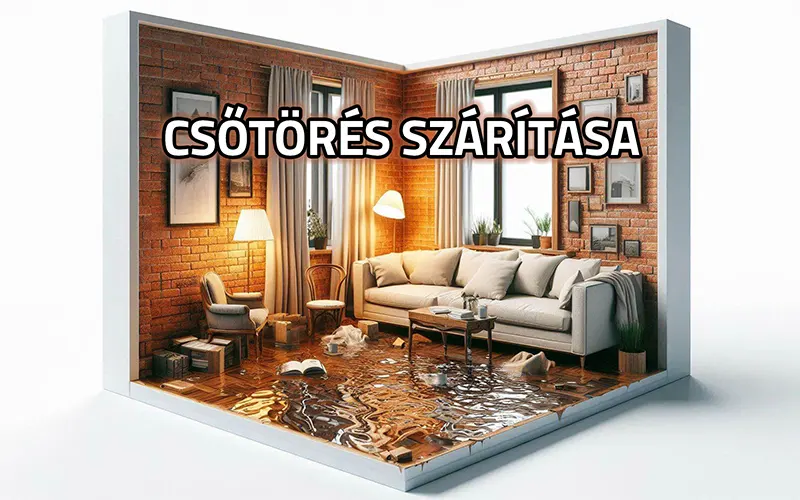 vizes fal szárítás